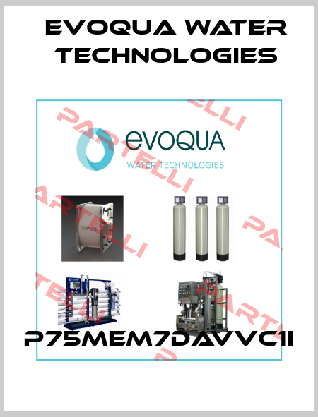 P75MEM7DAVVC1I Evoqua Water Technologies