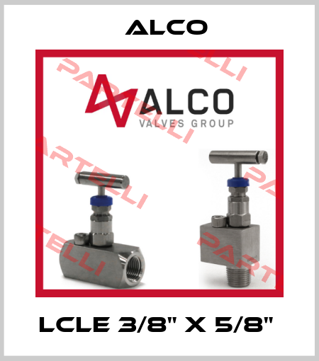 LCLE 3/8" X 5/8"  Alco
