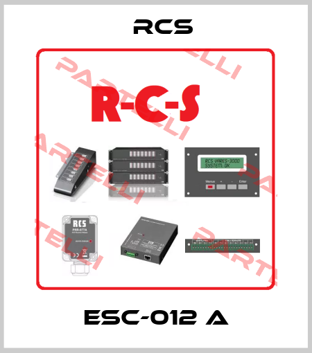 ESC-012 A RCS