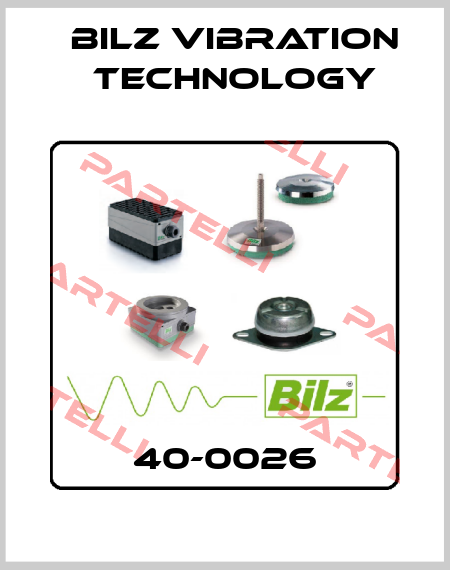 40-0026 Bilz Vibration Technology