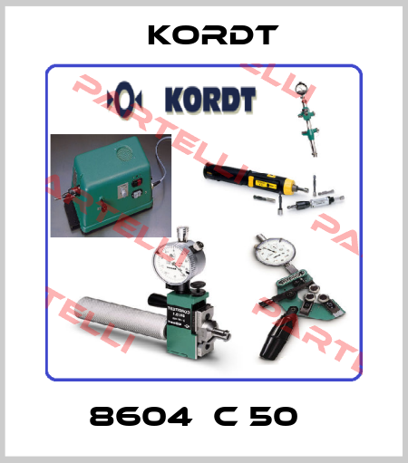 8604  C 50   Kordt
