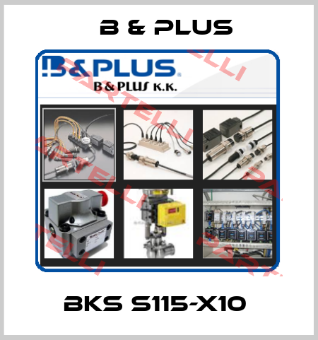 BKS S115-X10  B & PLUS