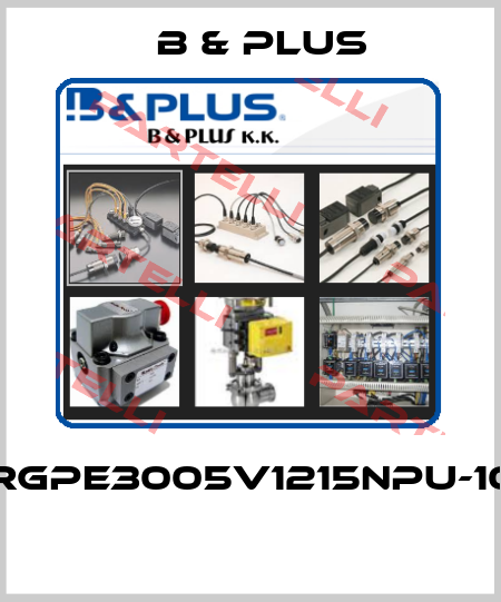 RGPE3005V1215NPU-10  B & PLUS