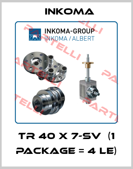 TR 40 x 7-SV  (1 Package = 4 LE) INKOMA
