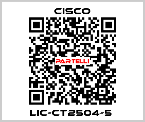 LIC-CT2504-5  Cisco