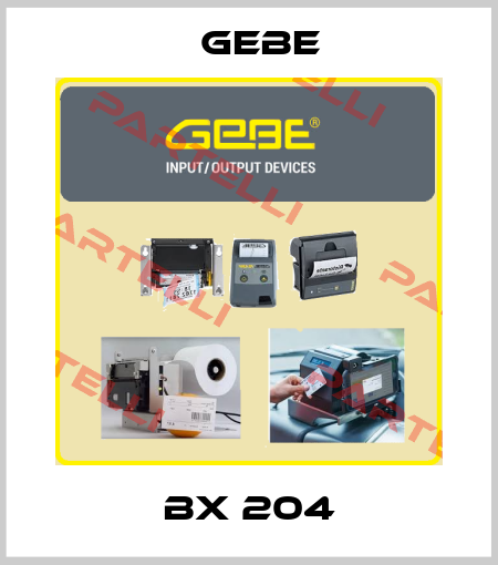 BX 204 GeBe