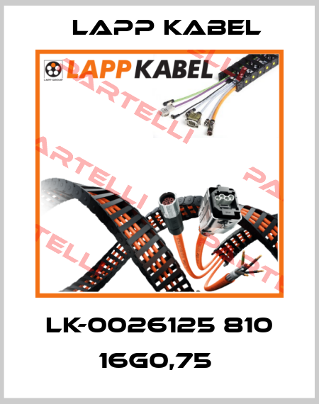 LK-0026125 810 16G0,75  Lapp Kabel