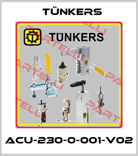 ACU-230-0-001-V02 Tünkers