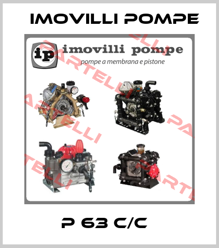 P 63 C/C   Imovilli pompe