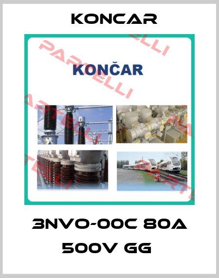 3NVO-00C 80A 500V gG  Koncar