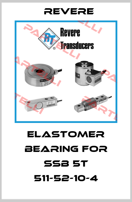 Elastomer bearing for SSB 5t 511-52-10-4 Revere