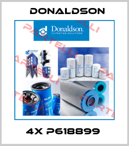 4x P618899  Donaldson