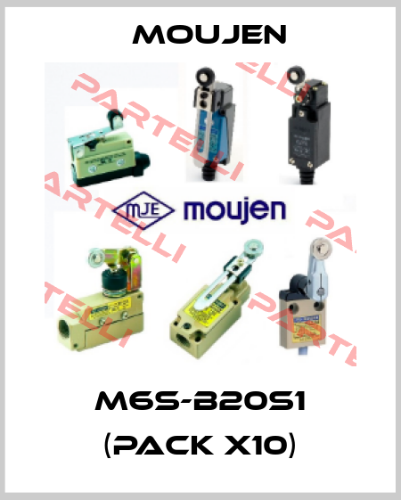 M6S-B20S1 (pack x10) Moujen
