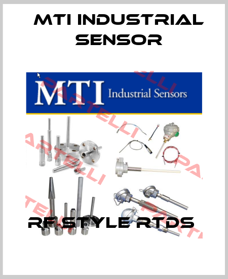 RF STYLE RTDs  MTI Industrial Sensor