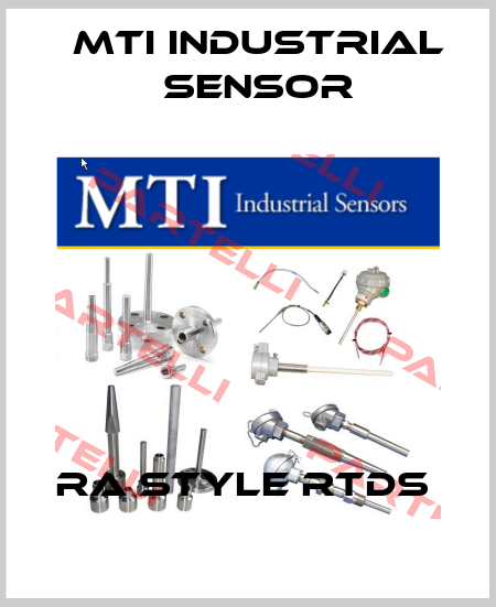 RA STYLE RTDs  MTI Industrial Sensor