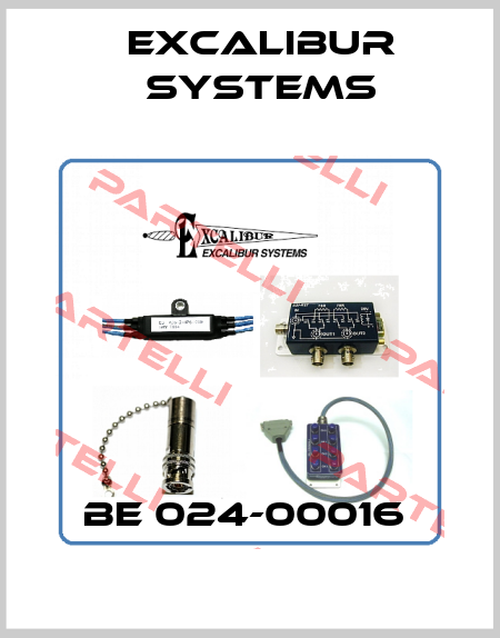 BE 024-00016  Excalibur Systems