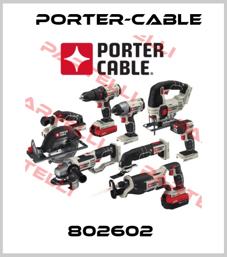 802602  PORTER-CABLE