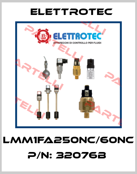 LMM1FA250NC/60NC P/N: 32076B  Elettrotec