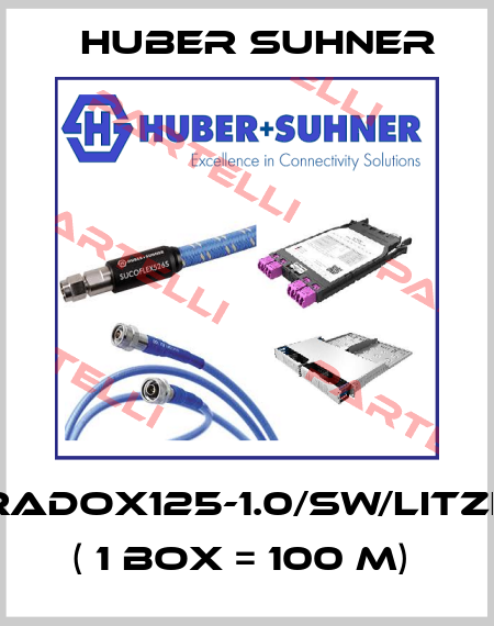 RADOX125-1.0/SW/LITZE ( 1 box = 100 m)  Huber Suhner