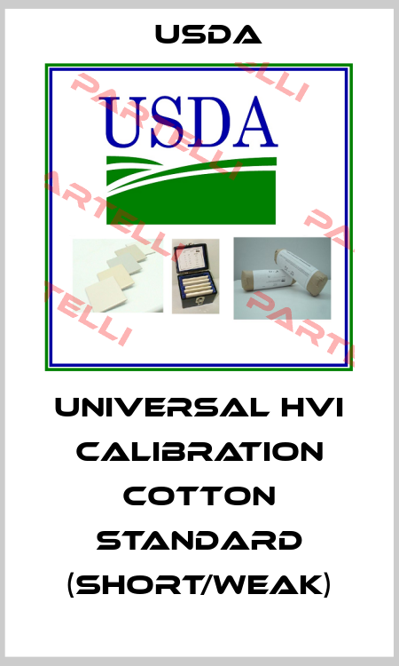 Universal HVI Calibration Cotton Standard (Short/Weak) USDA