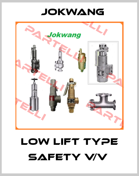 LOW LIFT TYPE SAFETY V/V  Jokwang