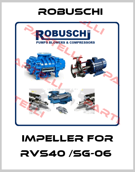 Impeller for RVS40 /SG-06  Robuschi