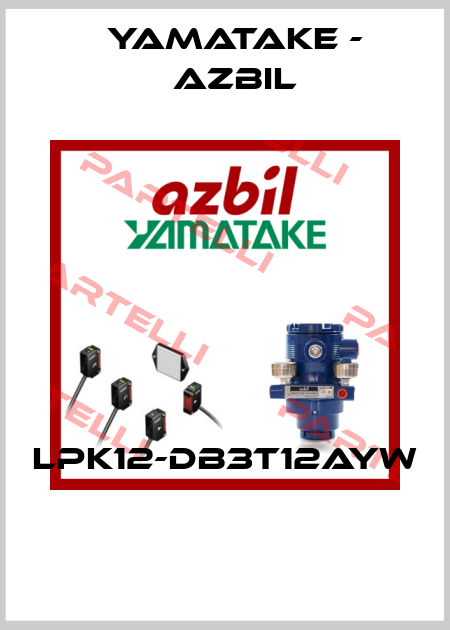 LPK12-DB3T12AYW  Yamatake - Azbil