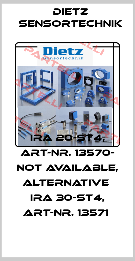 IRA 20-ST4, Art-Nr. 13570- not available, alternative  IRA 30-ST4, Art-Nr. 13571  DIETZ SENSORTECHNIK