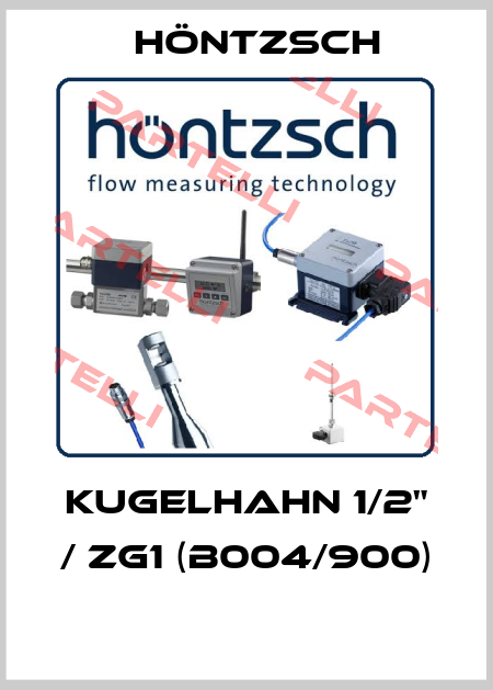 Kugelhahn 1/2" / ZG1 (B004/900)  Höntzsch