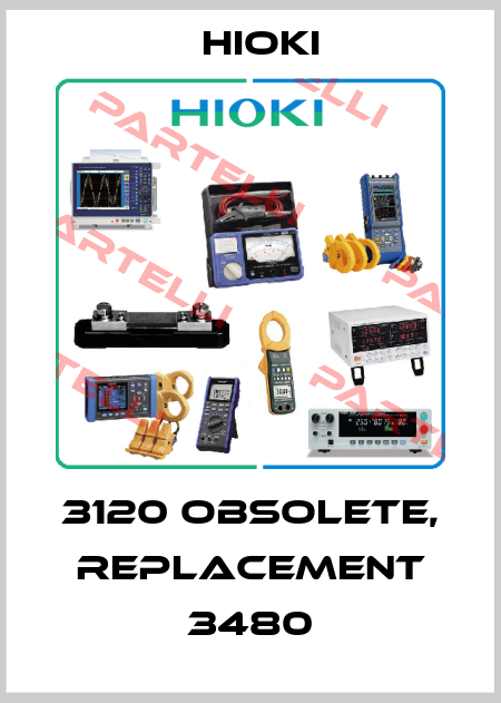 3120 obsolete, replacement 3480 Hioki