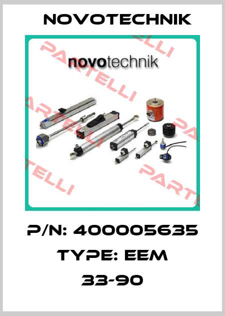 P/N: 400005635 Type: EEM 33-90 Novotechnik