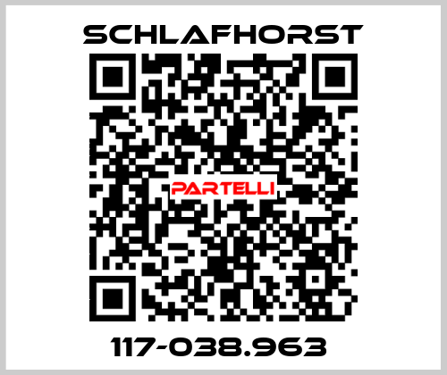 117-038.963  Schlafhorst