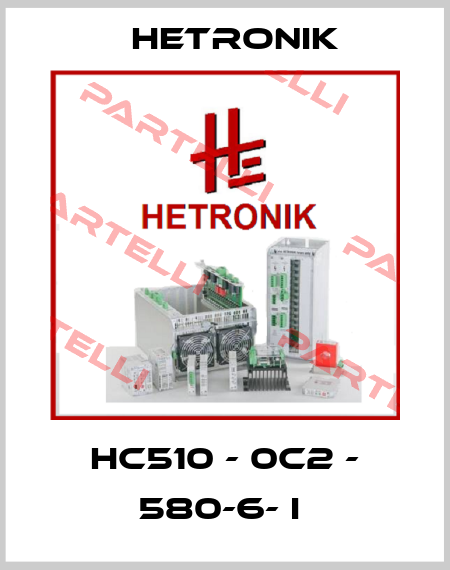 HC510 - 0C2 - 580-6- I  HETRONIK