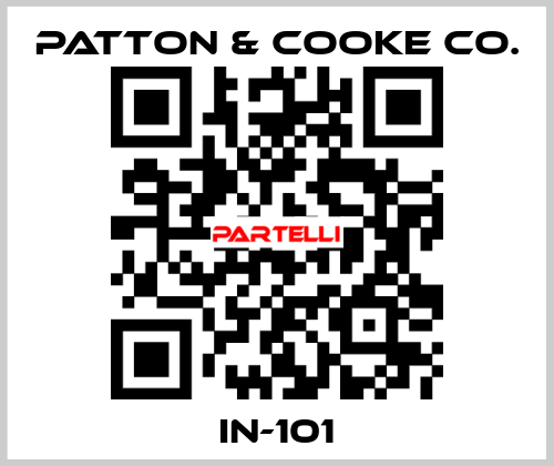 IN-101 Patton & Cooke Co.