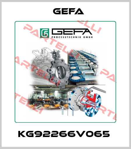 KG92266V065  Gefa