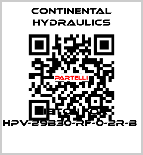 piston for HPV-29B30-RF-0-2R-B  Continental Hydraulics