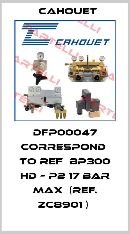 DFP00047 correspond  to ref  BP300 HD – P2 17 bar max  (ref. ZC8901 )  Cahouet