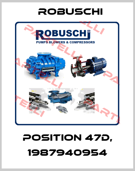 Position 47d, 1987940954 Robuschi