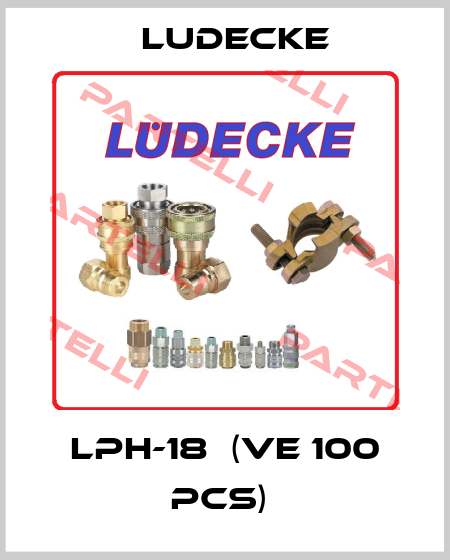 LPH-18  (VE 100 pcs)  LÜDECKE