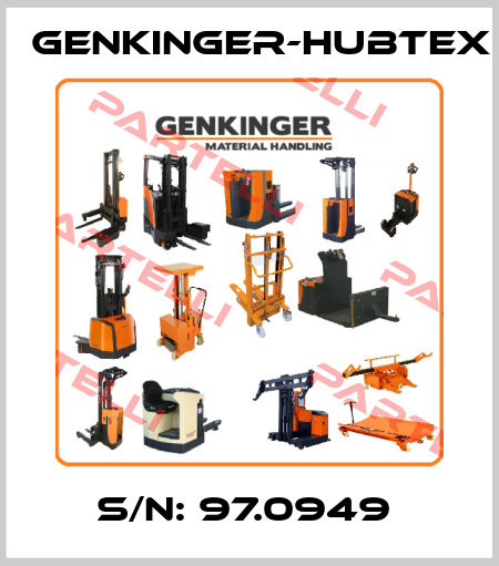 S/N: 97.0949  Genkinger-HUBTEX