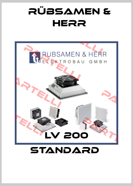 LV 200 STANDARD  Rübsamen & Herr