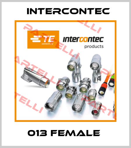 013 Female  Intercontec