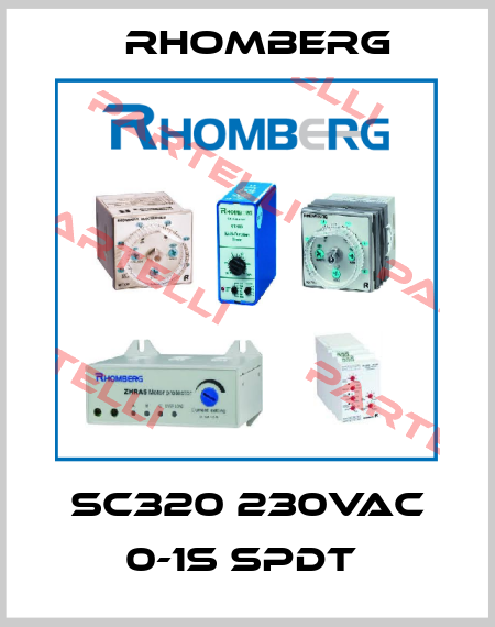 SC320 230VAC 0-1S SPDT  Rhomberg