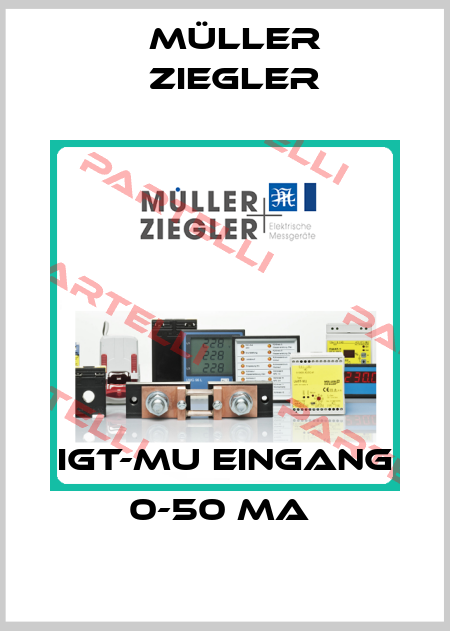 IgT-MU Eingang 0-50 mA  Müller Ziegler