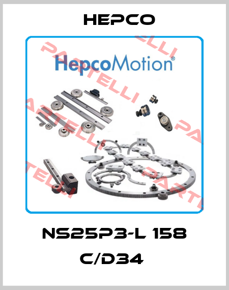 NS25P3-L 158 C/D34  Hepco