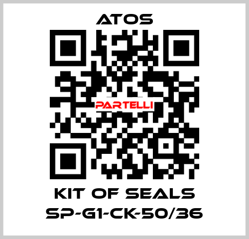 Kit of seals SP-G1-CK-50/36 Atos