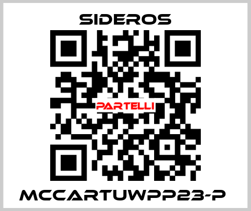 MCCARTUWPP23-P  Sideros