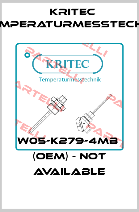 W05-K279-4MB  (OEM) - not available Kritec Temperaturmesstechnik