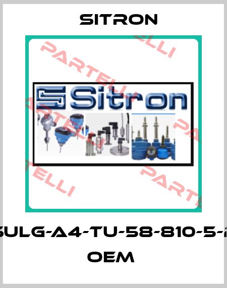 SULG-A4-TU-58-810-5-2 oem  Sitron