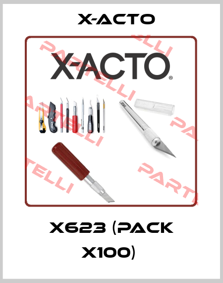 X623 (pack x100)  X-acto